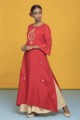 Image for Gotta Patti Tussar Kurta Side 2
