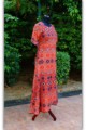 Image for Ws265 Red And Navy Blue Jaal Print Side 2