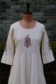 Image for Sr 14 White Block Dress Closeup
