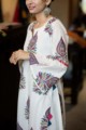 Image for Ws282 White Butta Doublelayer Dress 3