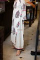 Image for Ws282 White Butta Doublelayer Dress 4