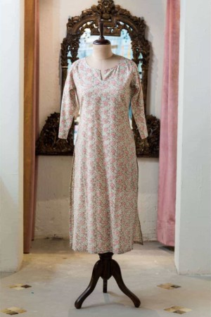 Image for Wa251c Regular Wear Grey Kurta Front