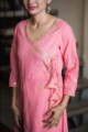 Image for Ws311 Pittan Gotta Work Pink Kurta Tassle