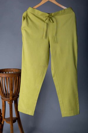 Image for Kusvaa Wsp01 Cotton Pants With Pocket Algae Green Featured