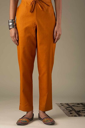 Image for Kusvaa Wsp01 Cotton Pants With Pocket Bourbon Featured Newest