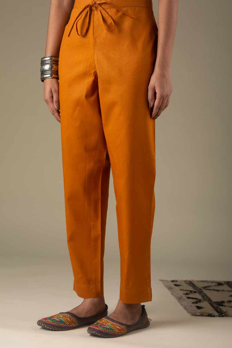 Image for Kusvaa Wsp01 Cotton Pants With Pocket Bourbon Side Newest