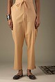 Image for Kusvaa Wsp01 Cotton Pants With Pocket Camel Featured Newest