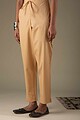 Image for Kusvaa Wsp01 Cotton Pants With Pocket Camel Front Newest