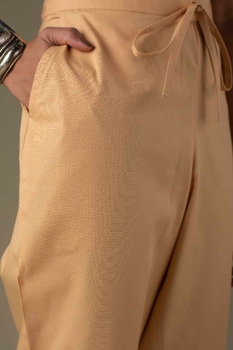 Image for Kusvaa Wsp01 Cotton Pants With Pocket Camel Side Newest