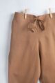 Image for Kusvaa Wsp01 Cotton Pants With Pocket Dark Beige Closeup 2 New