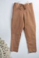 Image for Kusvaa Wsp01 Cotton Pants With Pocket Dark Beige Sitting New