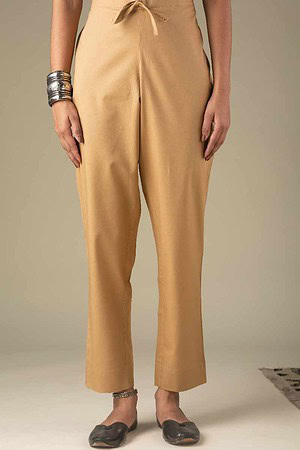Image for Kusvaa Wsp01 Cotton Pants With Pocket Darkbeige Featured Newest