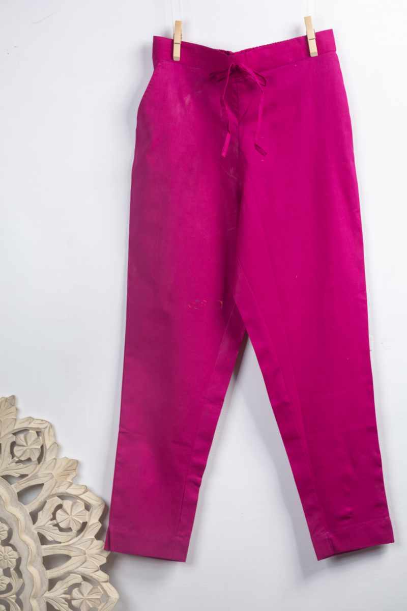 Image for Kusvaa Wsp01 Cotton Pants With Pocket Falsa Closeup Latest