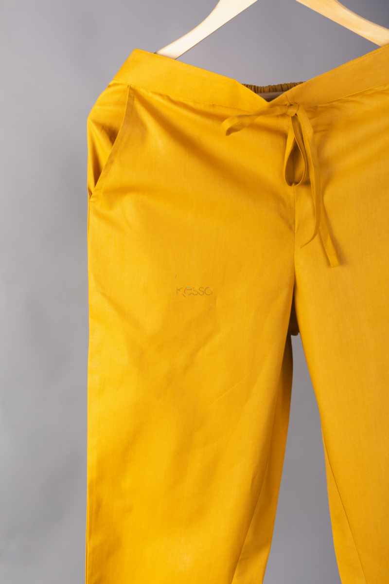 Image for Kusvaa Wsp01 Cotton Pants With Pocket Golden Side