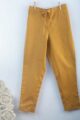 Image for Kusvaa Wsp01 Cotton Pants With Pocket Golden Sitting New