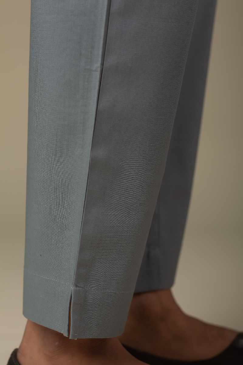Image for Kusvaa Wsp01 Cotton Pants With Pocket Lightgrey Closeup Newset