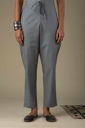 Image for Kusvaa Wsp01 Cotton Pants With Pocket Lightgrey Featured Newest