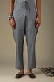 Image for Kusvaa Wsp01 Cotton Pants With Pocket Lightgrey Featured Newest