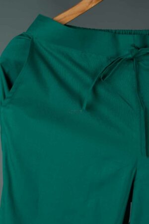 Image for Kusvaa Wsp01 Cotton Pants With Pocket Rama Green Front New