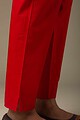 Image for Kusvaa Wsp01 Cotton Pants With Pocket Red Closeup Newest