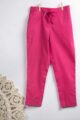 Image for Kusvaa Wsp01 Cotton Pants With Pocket Rose Pink Front New