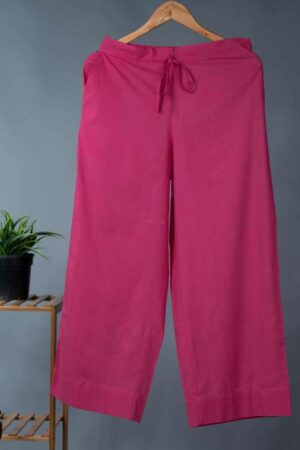 Image for Kusvaa Wsp02 Cotton Palazzo With Pocket Bubblegum Featured