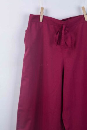 Image for Kusvaa Wsp02 Cotton Palazzo With Pocket Falsa Side New