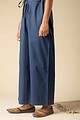 Image for Kusvaa Wsp02 Cotton Palazzo With Pocket Indigo Front Newest