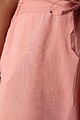 Image for Kusvaa Wsp02 Cotton Palazzo With Pocket Onionpink Closeup Newest