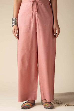 Image for Kusvaa Wsp02 Cotton Palazzo With Pocket Onionpink Featured Newest