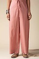 Image for Kusvaa Wsp02 Cotton Palazzo With Pocket Onionpink Featured Newest