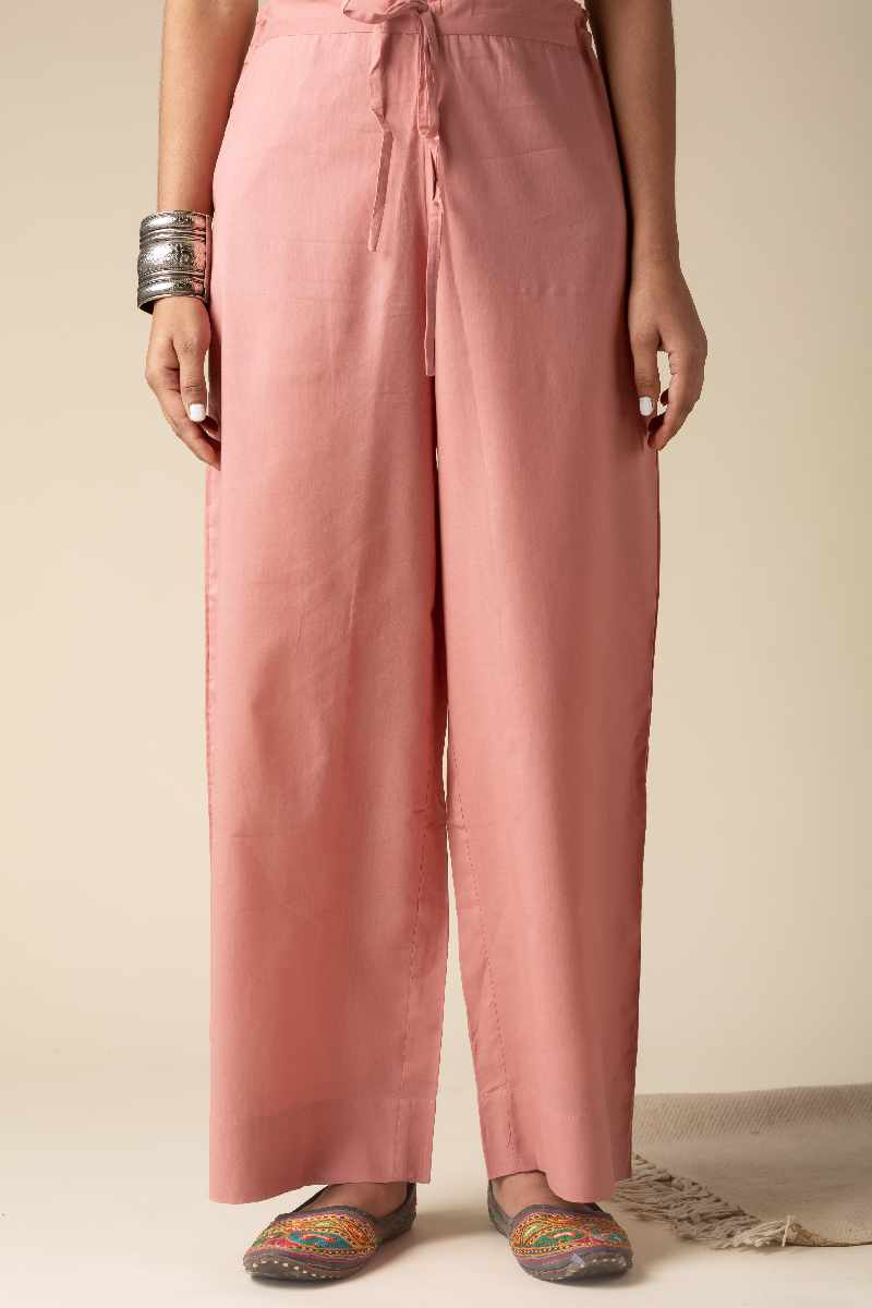 Image for Kusvaa Wsp02 Cotton Palazzo With Pocket Onionpink Featured Newest