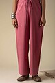 Image for Kusvaa Wsp02 Cotton Palazzo With Pocket Rosepink Featured Newest