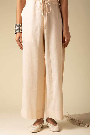 Image for Kusvaa Wsp02 Cotton Palazzo With Pocket Skin Featured Newest