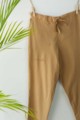 Image for Wsp01 Pants With Pocket Elasticated Waist Dark Beige Look
