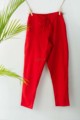 Image for Wsp01 Pants With Pocket Elasticated Waist Red Featured