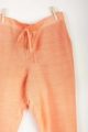 Image for Kusvaa Ws207p Cotton Silk Pants With Pocket Carrot Orange Closeup