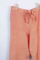 Image for Kusvaa Ws207p Cotton Silk Pants With Pocket Carrot Orange Front New
