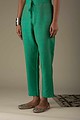 Image for Kusvaa Ws207p Cotton Silk Pants With Pocket Green Featured Newest