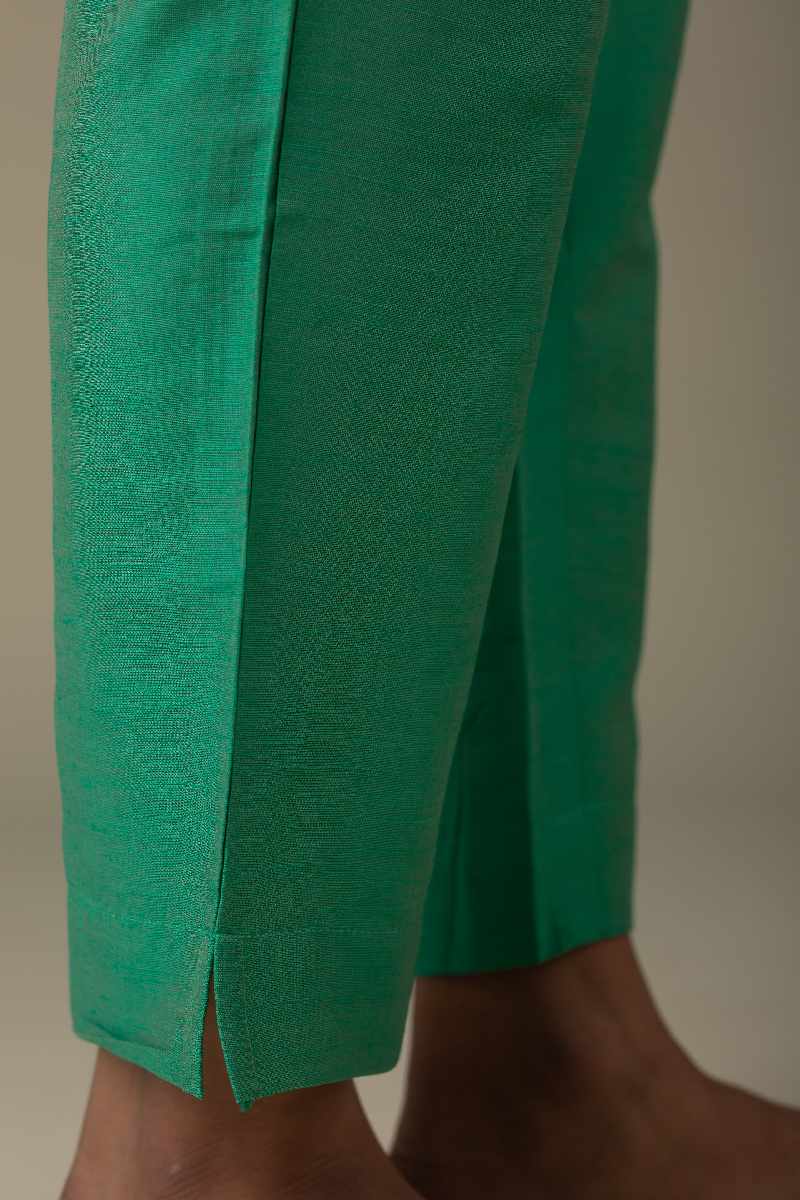 Image for Kusvaa Ws207p Cotton Silk Pants With Pocket Green Side Newest