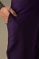 Image for Kusvaa Ws207p Cotton Silk Pants With Pocket Inkblue Front Newest