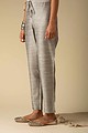 Image for Kusvaa Ws207p Cotton Silk Pants With Pocket Lightgrey Front Newest