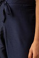 Image for Kusvaa Ws207p Cotton Silk Pants With Pocket Navy Blue Closeup Newest