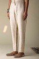 Image for Kusvaa Ws207p Cotton Silk Pants With Pocket Offwhite Featured New