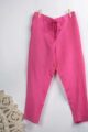 Image for Kusvaa Ws207p Cotton Silk Pants With Pocket Pink Side Latest