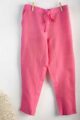 Image for Kusvaa Ws207p Cotton Silk Pants With Pocket Pink Side New