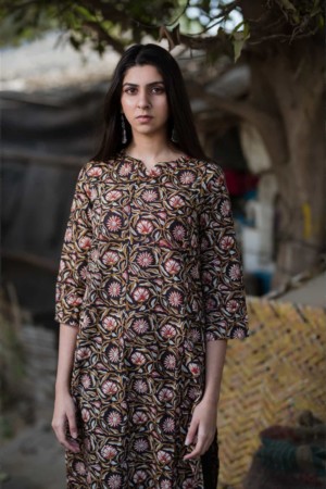 Image for Kusvaa Sr55 Kalamari Regular Wear Kurta Featured