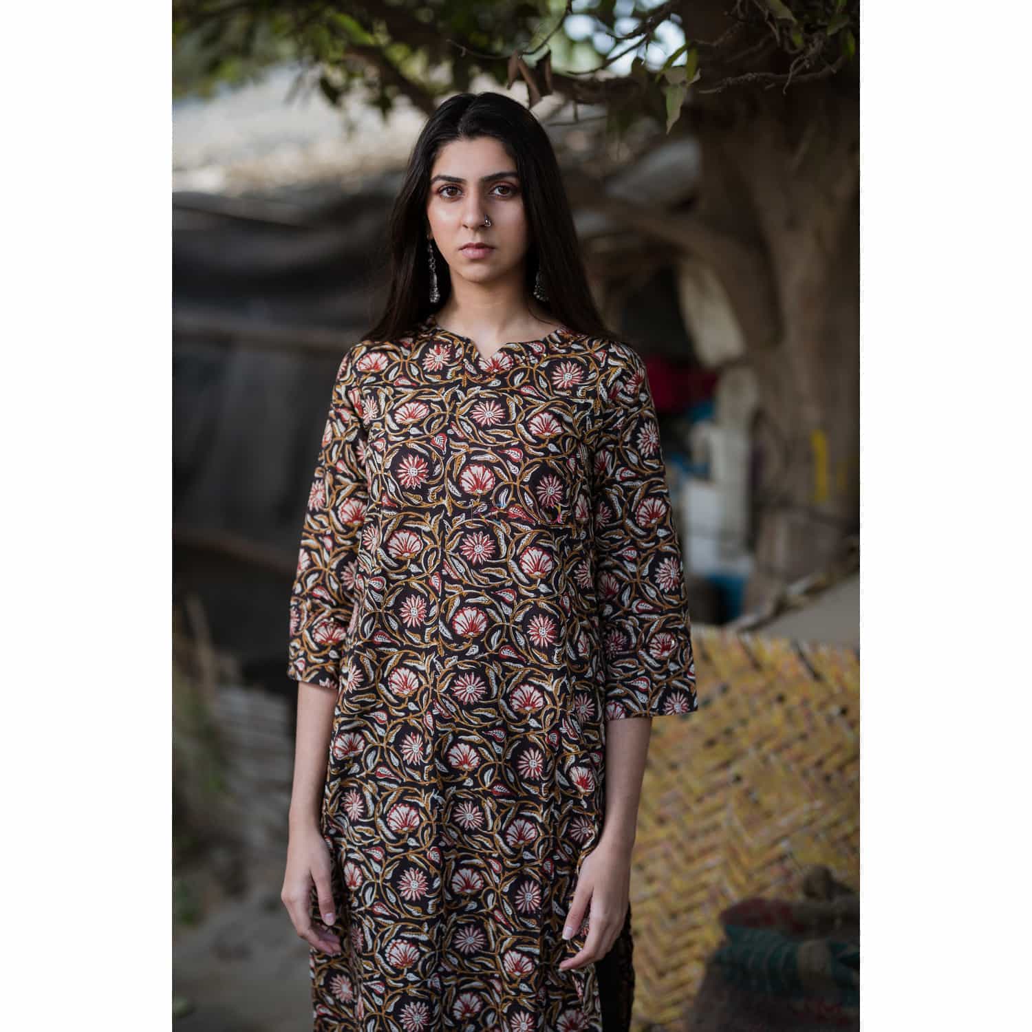 Image for Kusvaa Sr55 Kalamari Regular Wear Kurta Featured