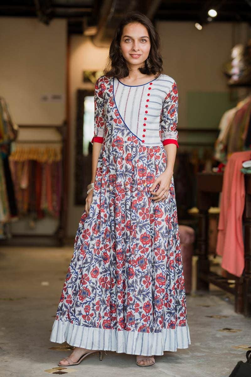 Image for Perky Blue Jaal Frill Dress Pocket