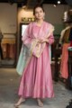 Image for Soft Burgandy Color Kurta Dupatta Pant Set Featured